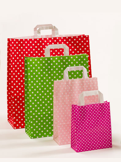 Taschen mit Punktdesign