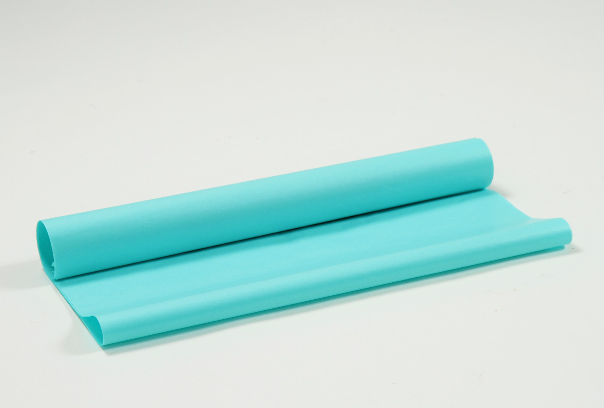 Produktbild Seidenpapier türkis aus Recyclingfasern in der Größe 