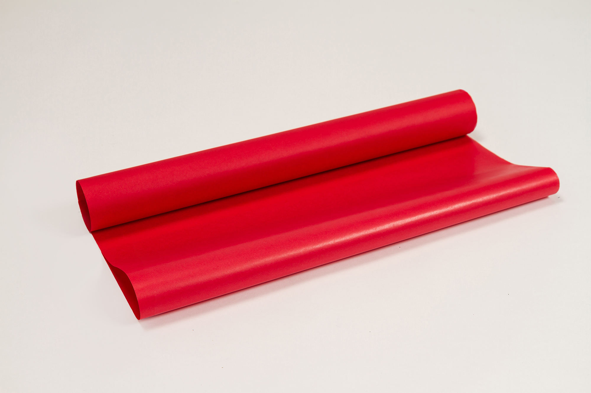 Produktbild Seidenpapier rot aus Recyclingfasern in der Größe 