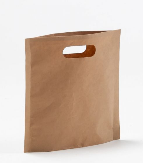 Produktbild Grifflochtaschen braun in der Größe 25 x 25 + 6 cm