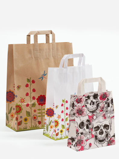 Taschen mit Blumen Design