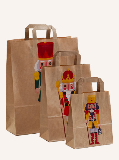 Taschen mit Nussknacker Design