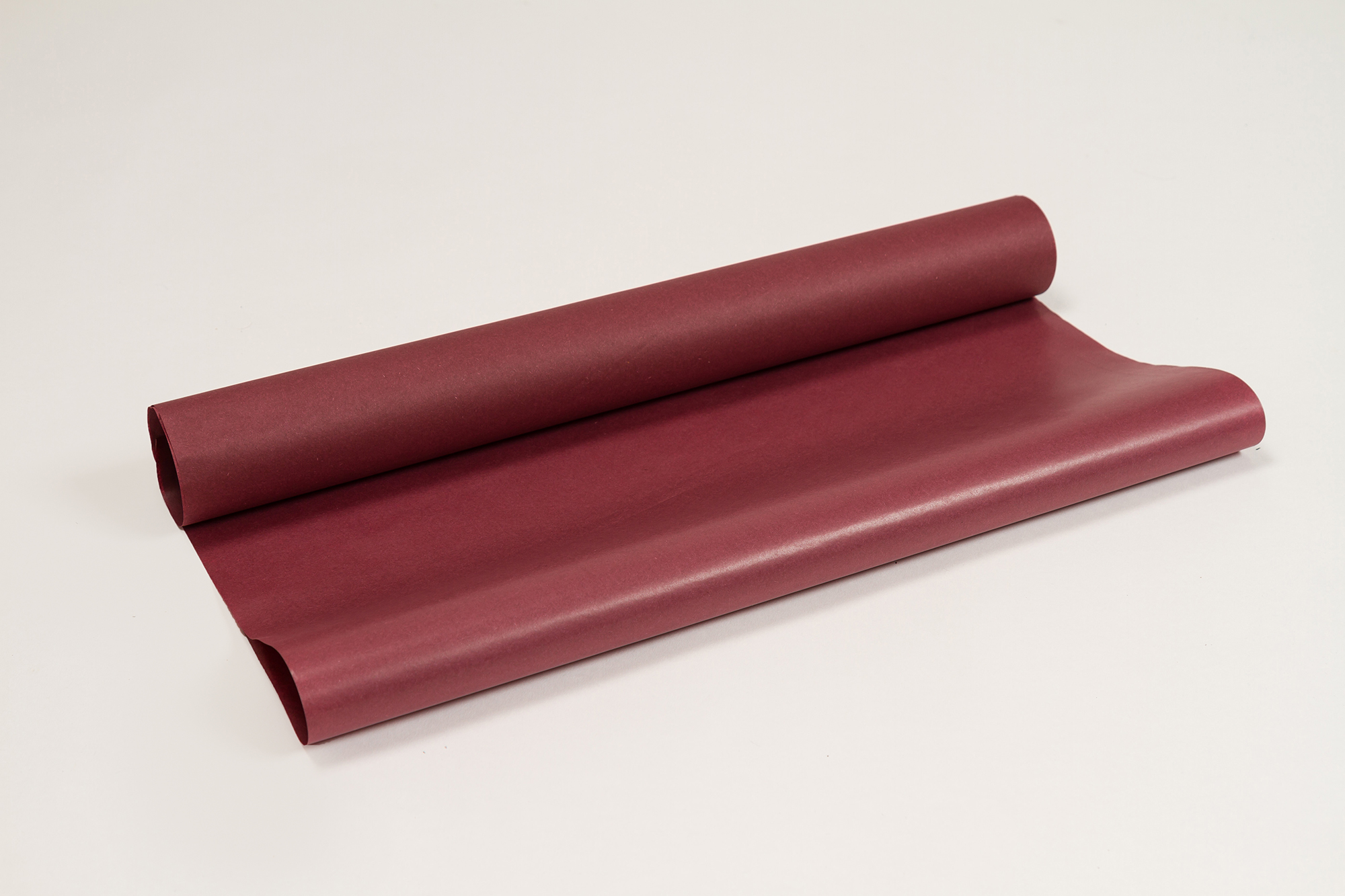 Produktbild Seidenpapier bordeaux aus Recyclingfasern in der Größe 